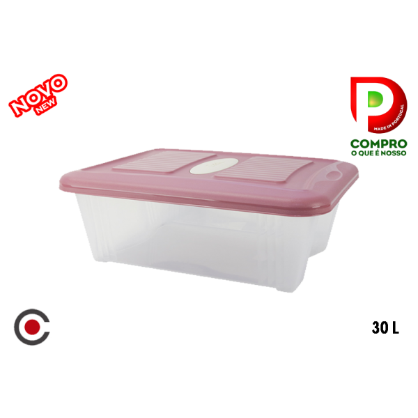 CAIXA UGO BOX L 59.2X39X17.9CM 30L 1339