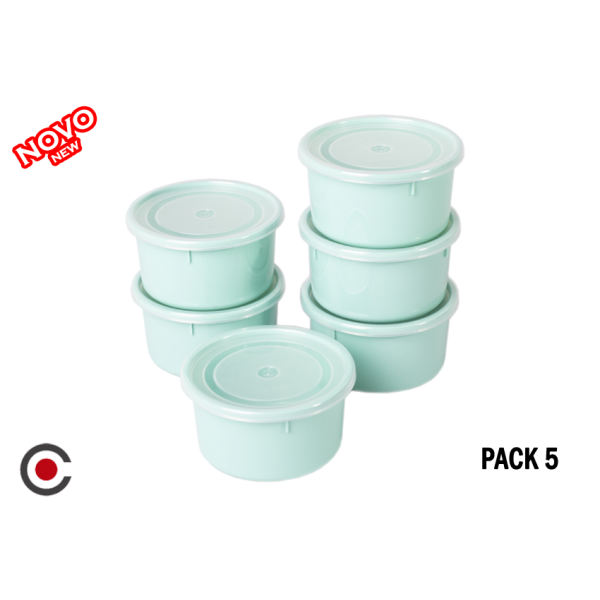 PACK 5 CAIXAS REDONDAS 5X30ML 1733