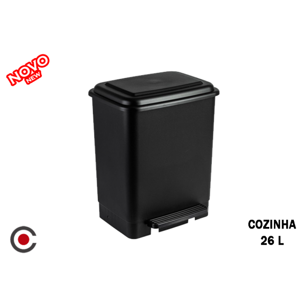 BALDE 26L C\PEDAL PRETO 796