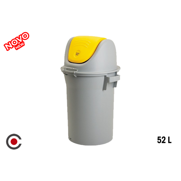 BALDE BASCOLANTE AMARELA 52L Rº778