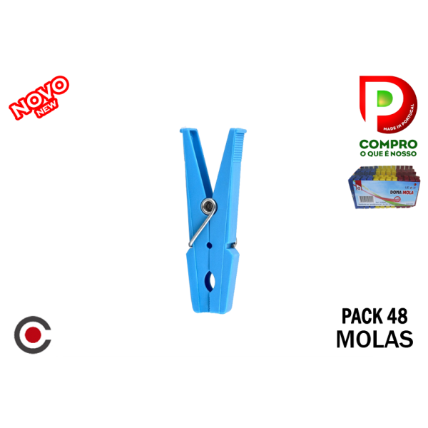 PACK 48 MOLAS ROUPA 3100002