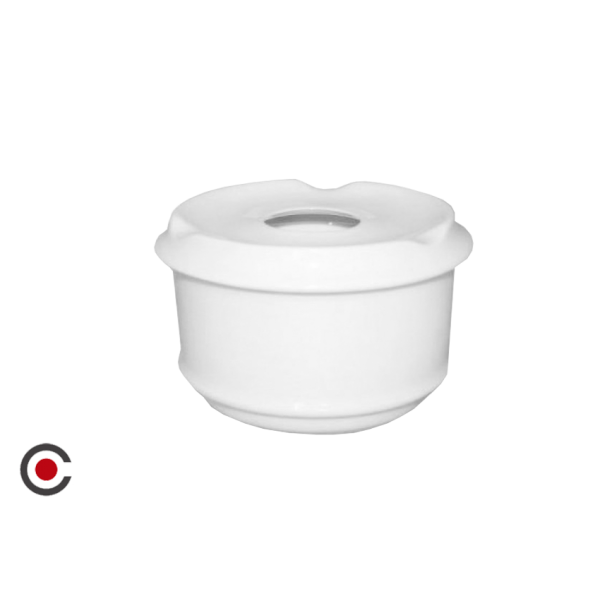 CINZEIRO PORCELANA AGUA 11X7CM B1120