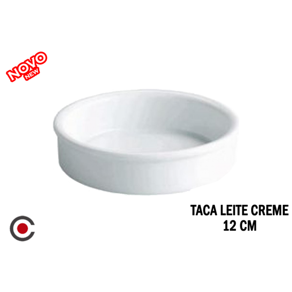 TAÇA LEITE CREME 12X3CM B2240V