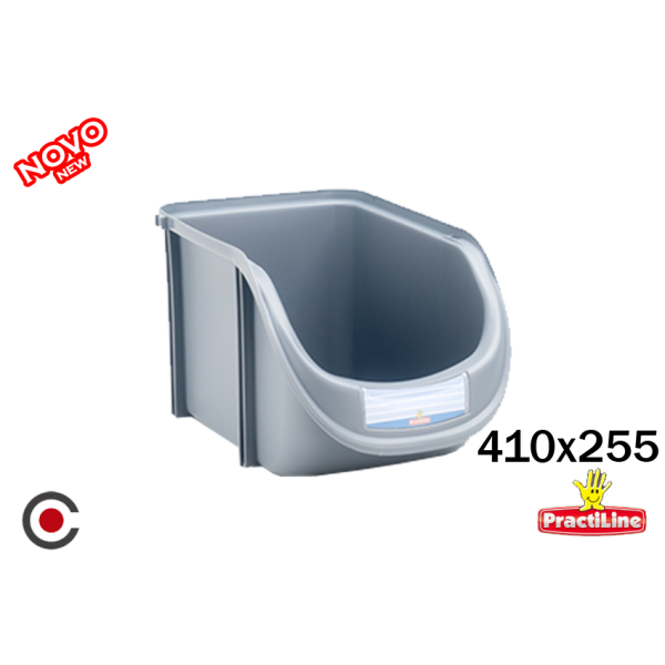 CAIXA EMPILHAVEL NOVA LINE COLOR 410X255X200