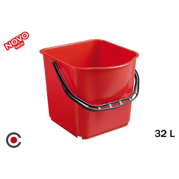 BALDE PARA CARRO A04 VERMELHO 32L