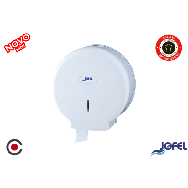 DISPENSADOR PAPEL HIGIENICO BRANCO JOFEL AE57000