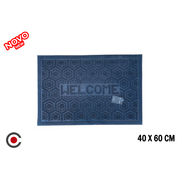 TAPETE PORTA BORRACHA 40X60CM PBJ6072