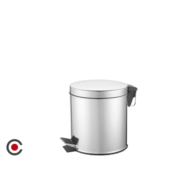 BALDE LIXO INOX C\ PEDAL 3L JY292