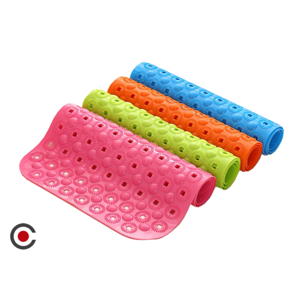 TAPETE PVC BANHEIRA 70X38CM PINGUIM