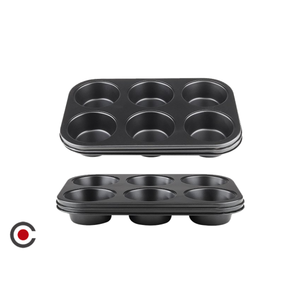 TABULEIRO 6 QUEQUES OVAR 27X19CM