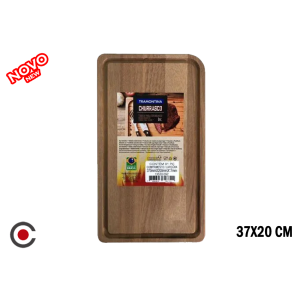 TABUA MADEIRA TRAMONTINA SERVIR 37X20CM 13530/92