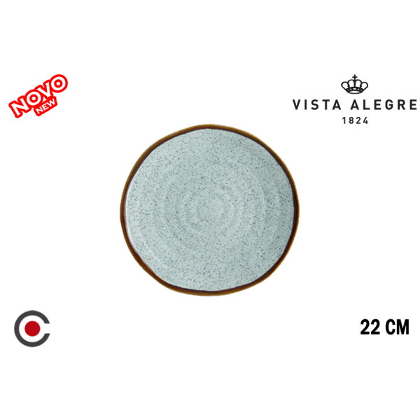 PRATO SOBREMESA GRES 22CM VISTA ALEGRE P1326
