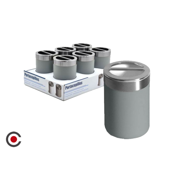 PORTA ESCOVA CINZA 42160