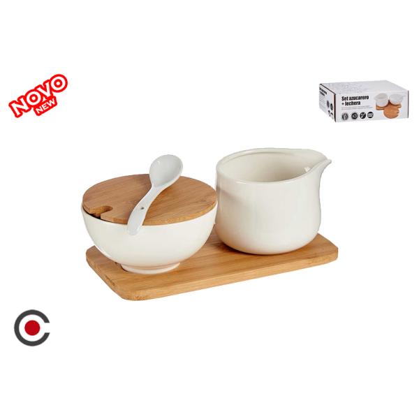 CONJUNTO LEITEIRA + AÇUCAREIRO 87383