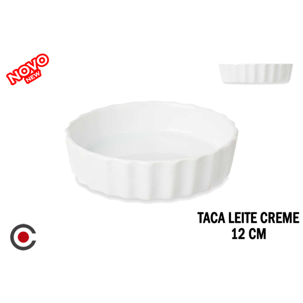 TAÇA LEITE CREME  PORCELANA 12CM 87443/84499