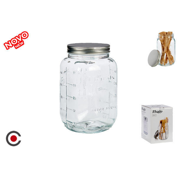 FRASCO VIDRO VIVALTO 5L 31581