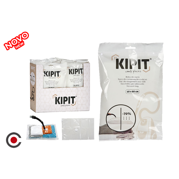 SACO CONSSERVAÇÃO VACUO KIPIT 40X60CM 54202