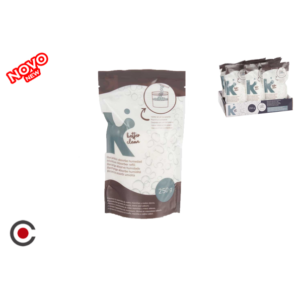 RECARGA ABSORVENTE HUMIDADE 250GR