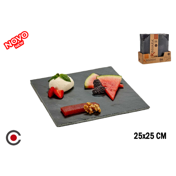 ARDOSIA APERITIVOS QUADRADA 25X25CM 31451