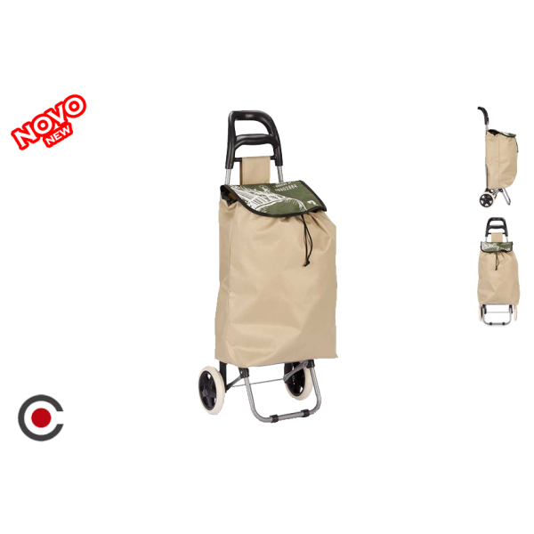 CARRINHO COMPRAS 2 RODAS MARKET 68924