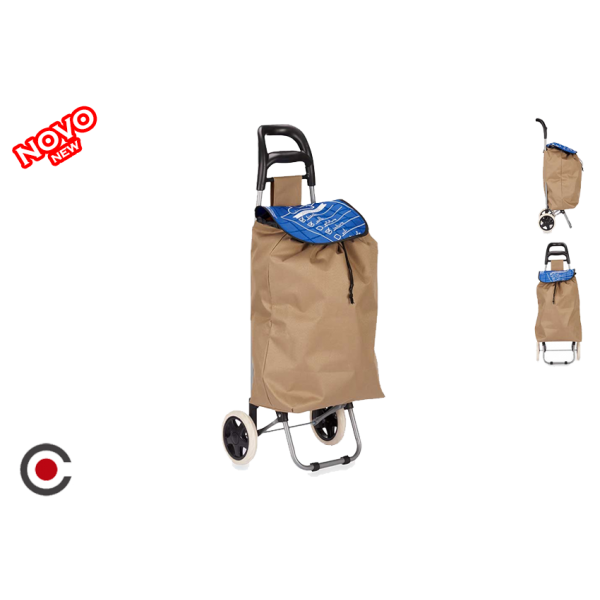 CARRINHO COMPRAS 2 RODAS MARKET 68925