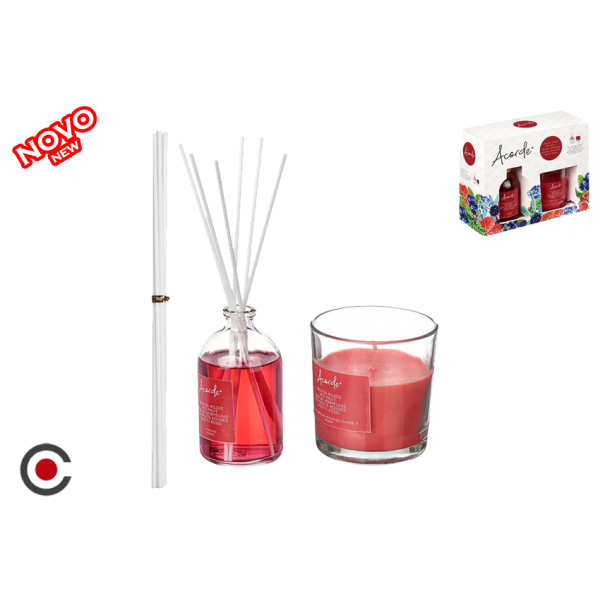 CONJ VELA + MIKADO F VERMELHOS 71214