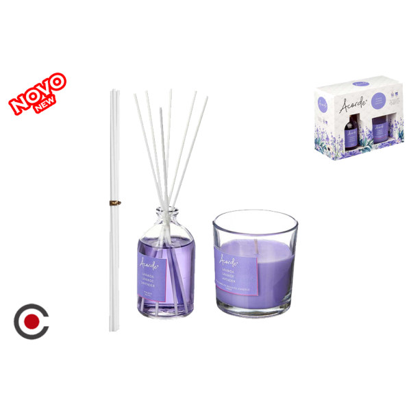 CONJ VELA + MIKADO LAVANDA 71219