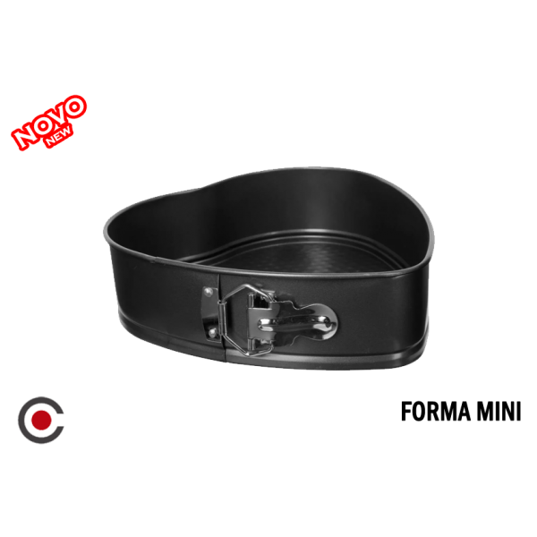 FORMA BOLO QUTTIN CORAÇÃO 11X10X4.6CM