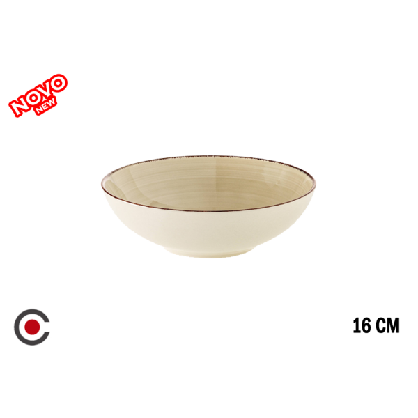 TASSA MULTIUSOS SALVORA IVORY BEGE 16CM