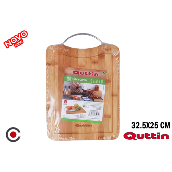 QUTTIN TABUA BAMBÚ 32X25CM
