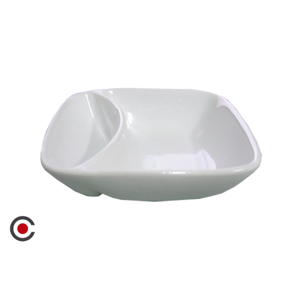 AZEITONEIRA PORCELANA QUADRADA A0080 12.3CM