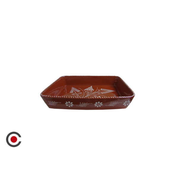 ASSADEIRA BARRO REGIONAL Nº1 28X20CM