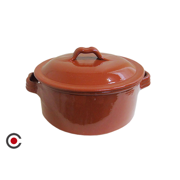 TACHO BARRO LIZO Nº3 24CM