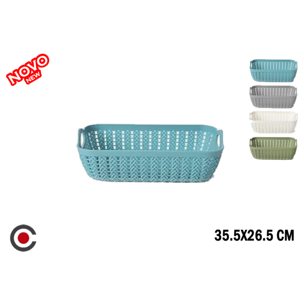 CESTO VIME COLOR RECTANGULAR 35.526.5CM 15066