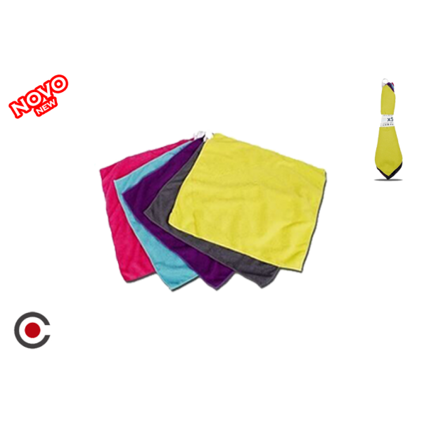 PACK 5 PANOS LIMPEZA MICRIFIBRAS 224500
