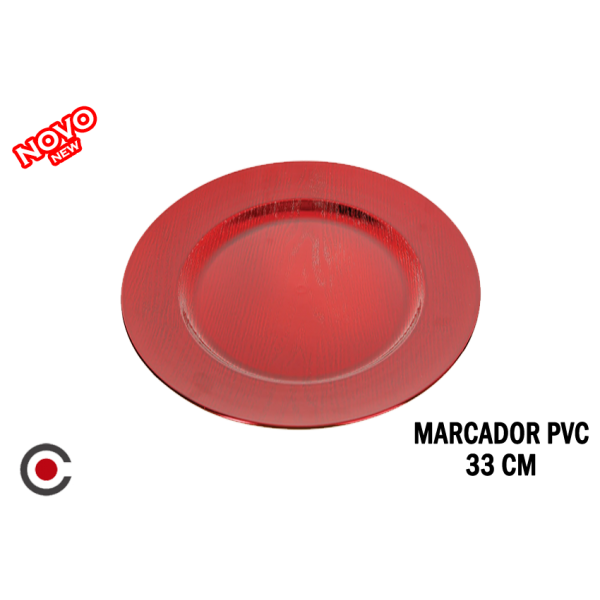 MARCADOR MESA VERMELHO 33CM 93272