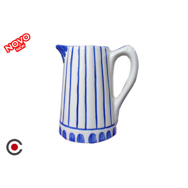 CANECA FAIANÇA RISCA 1L