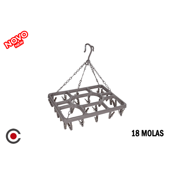 ESTENDAL 18 MOLAS 31X33CM 19874