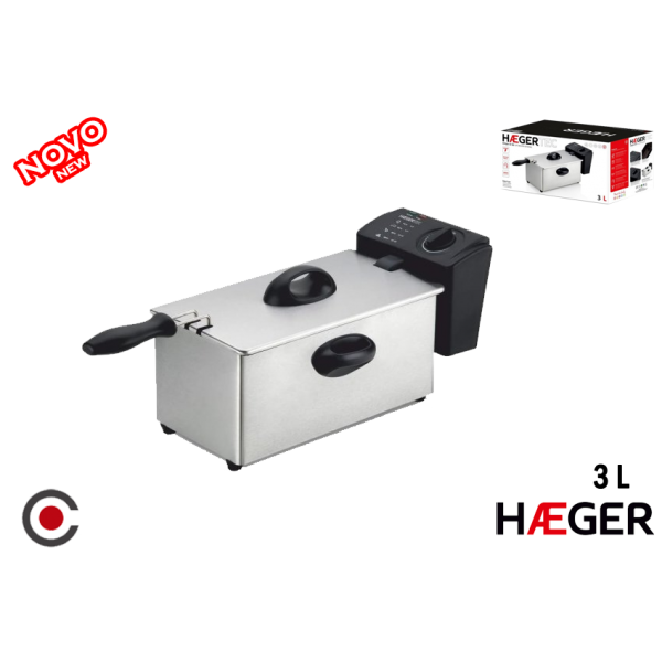HAEGER FRITADEIRA ELETRICA 3L DF-3ES 017A 2000W