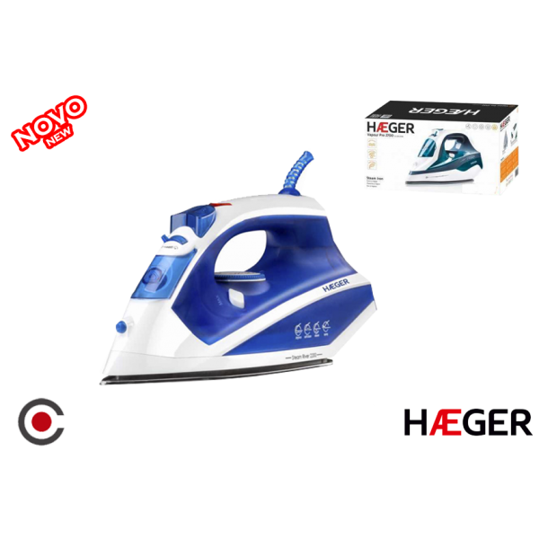 HAEGER FERRO ENGOMAR STEAN RIVER INOX  2200W