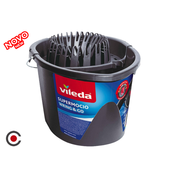 VILEDA BALDE LIMPEZA WRING & GO 7L